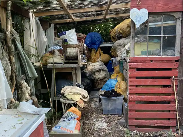 Junk pile before removal Manhattan